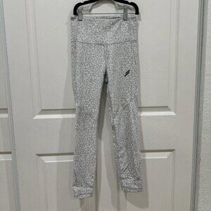 DOYOUEVEN Do You Even Impact Seamless Gray Print Workout Leggings Women Sz Small